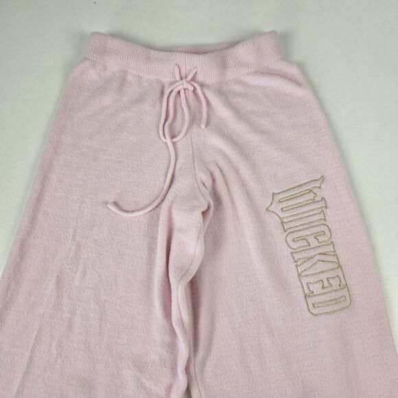 Paul Tazewell Light Pink Sweater Rib Bottom Flare Pants WICKED Oversized Sz 2XS - Picture 3 of 14